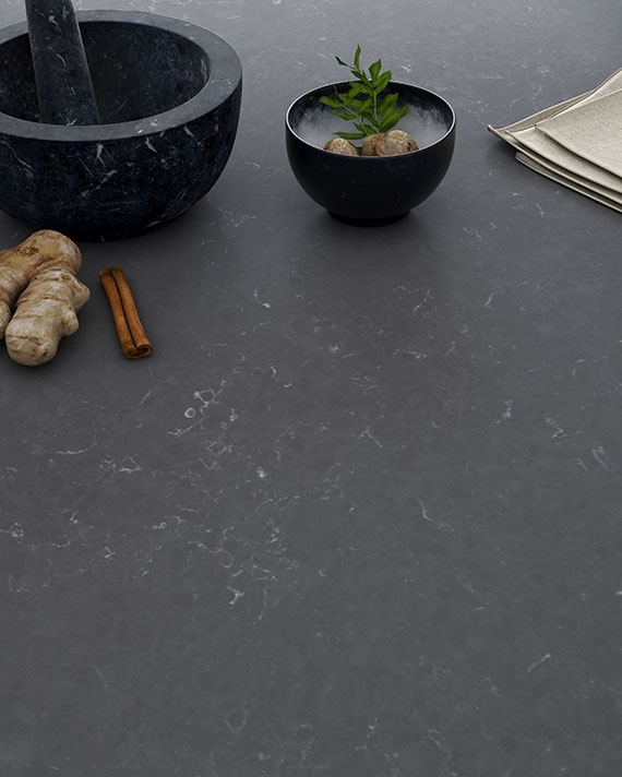 PIATRA GREY luxury quartz slab